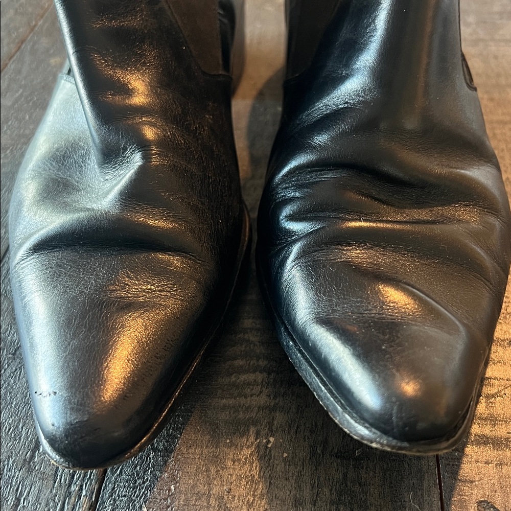 Patrick Cox Rich Black Leather Shoes View 2